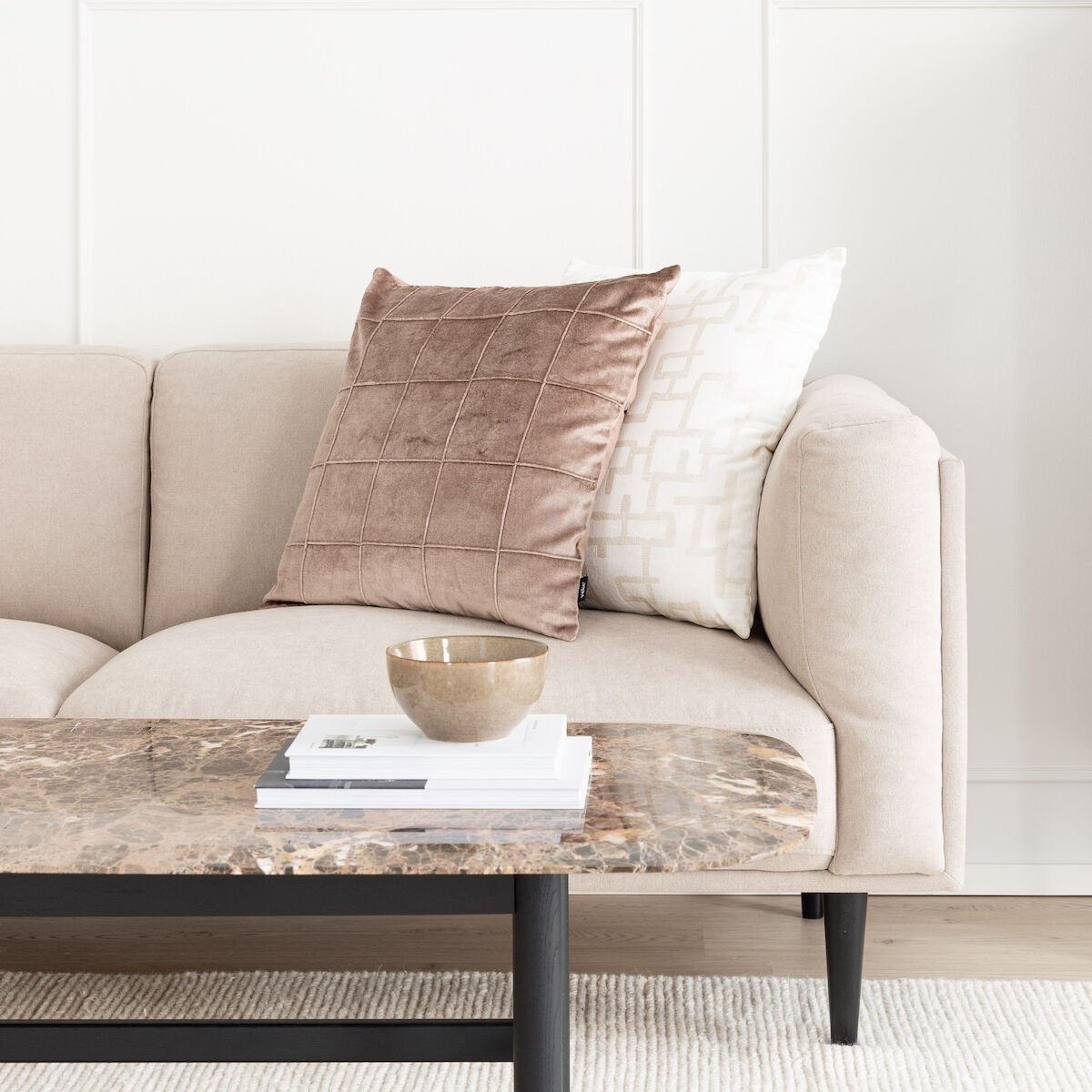 Kioto koristetyynynpäällinen 50x50 cm taupe