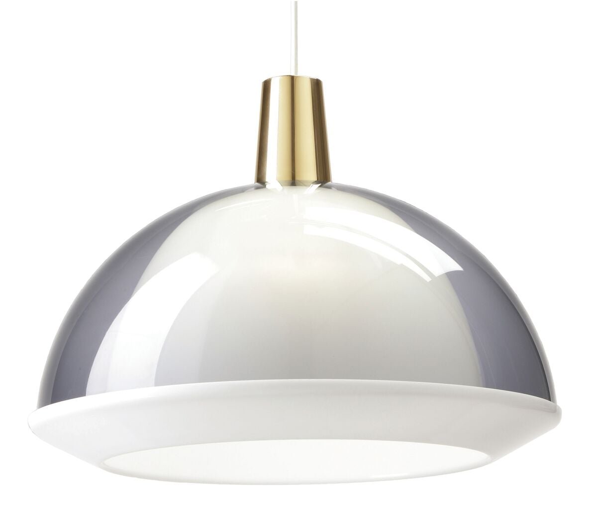 Innolux Kuplat riippuvalaisin Ø40 cm savunharmaa