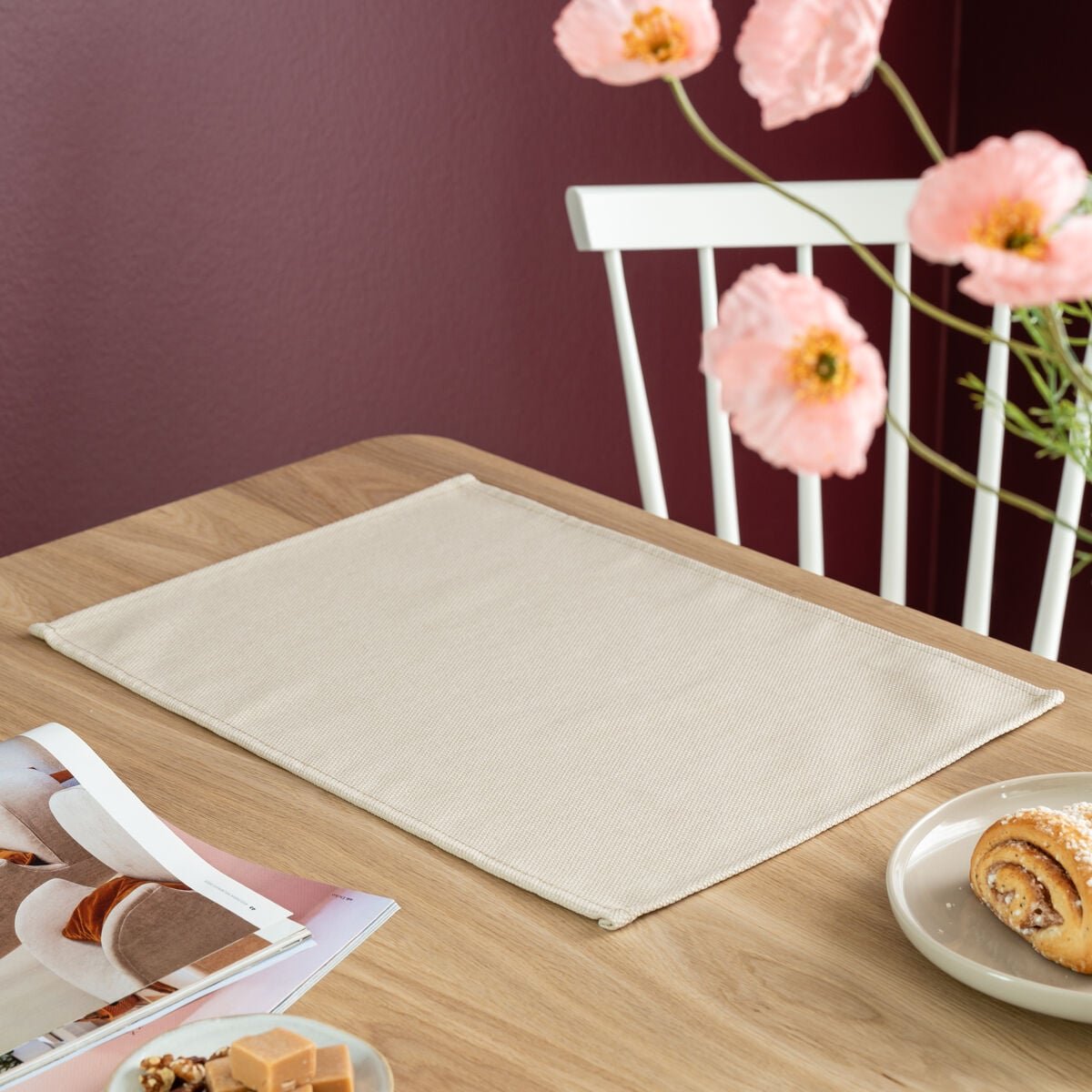 Madison ECO-line pöytätabletti 33x45 cm vaalea beige