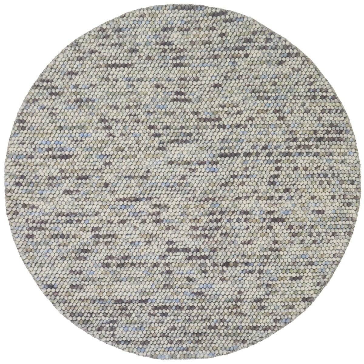 Finarte Nirvana villamatto 200 cm pyöreä kupari