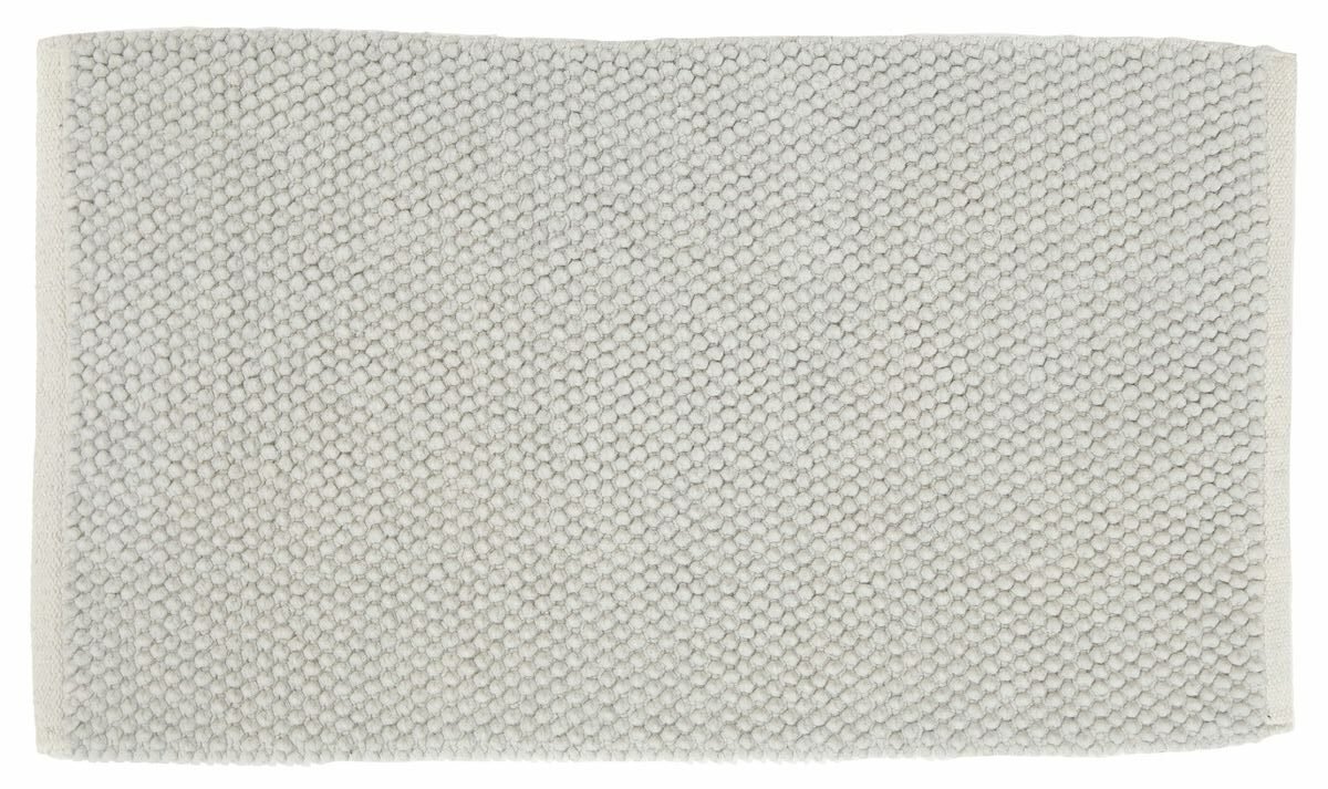 Olivia kylpyhuoneenmatto 80x50 cm vaalean harmaa