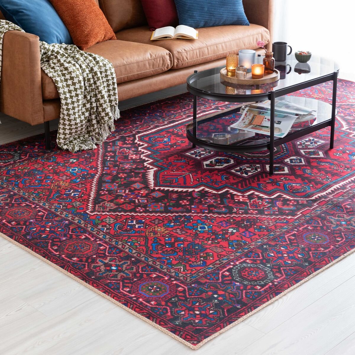 Orient matto 80x300 cm punainen