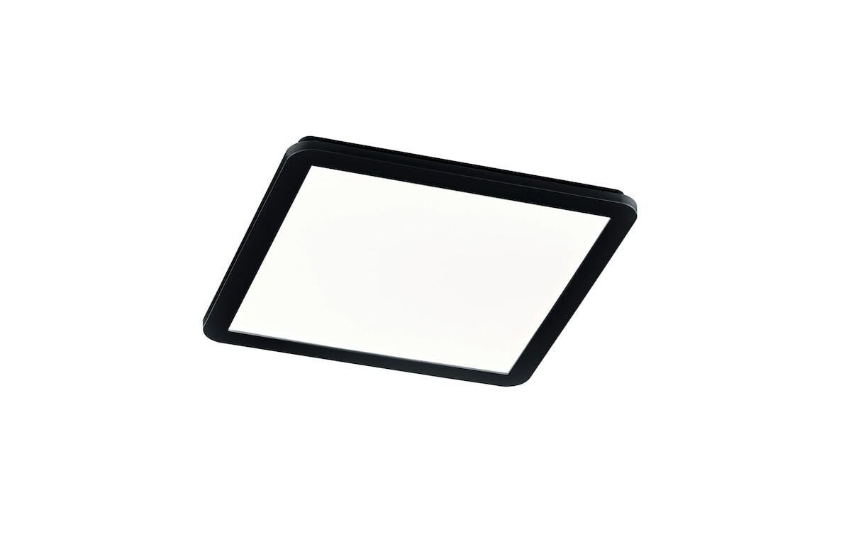 Trio Camillus LED plafondi/seinävalaisin 40x40 cm mattamusta