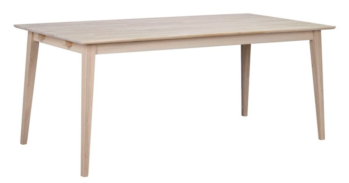 Rowico Home Filippa ruokapöytä 180x90 cm valkoöljytty Tammi