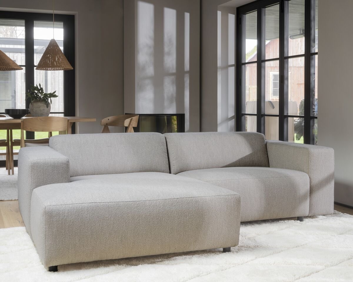 Rowico Home Willard pieni divaanisohva vasen vaalea beige Alice 01