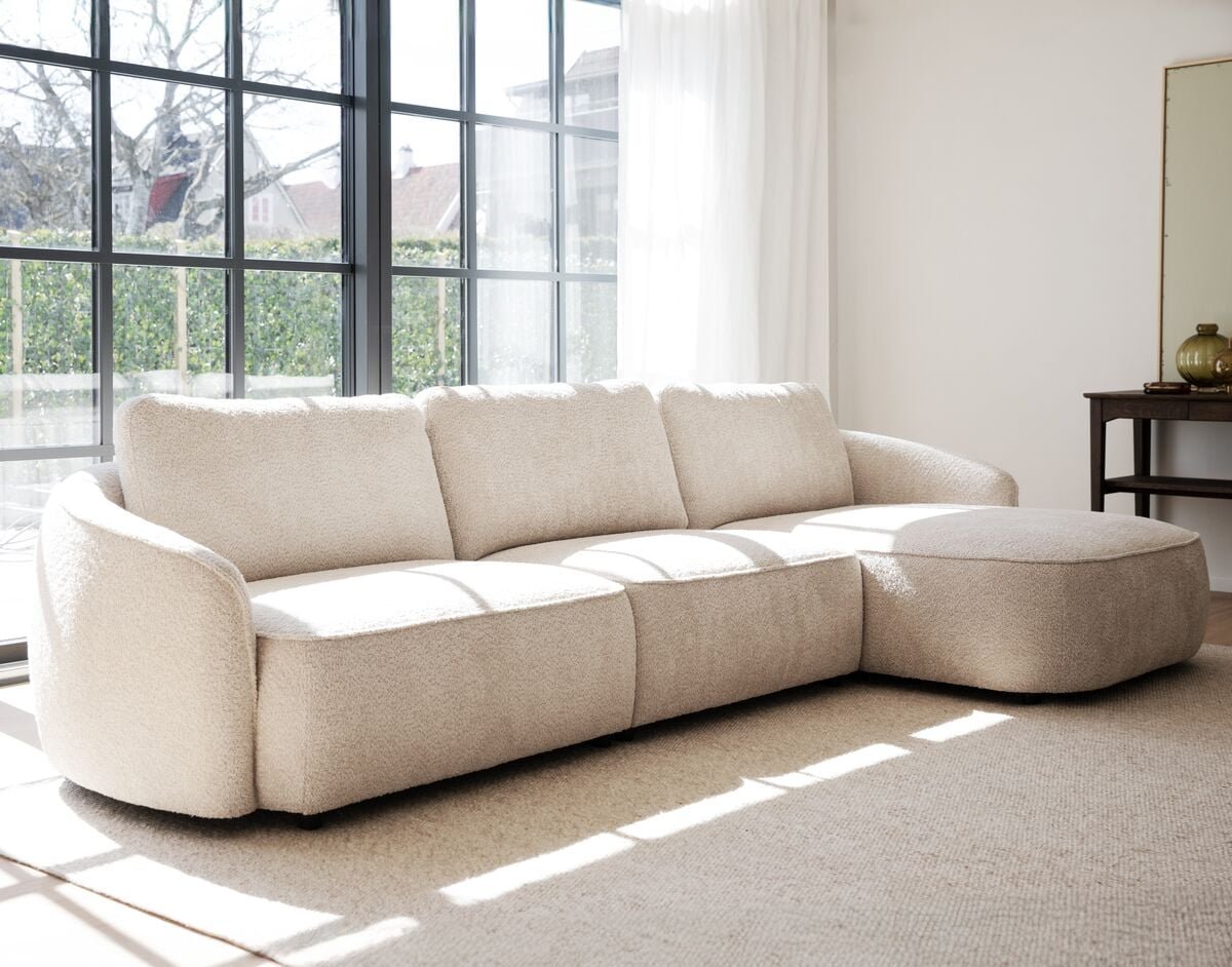 Rowico Home Norris divaanisohva oikea, vaalea beige Anna 2