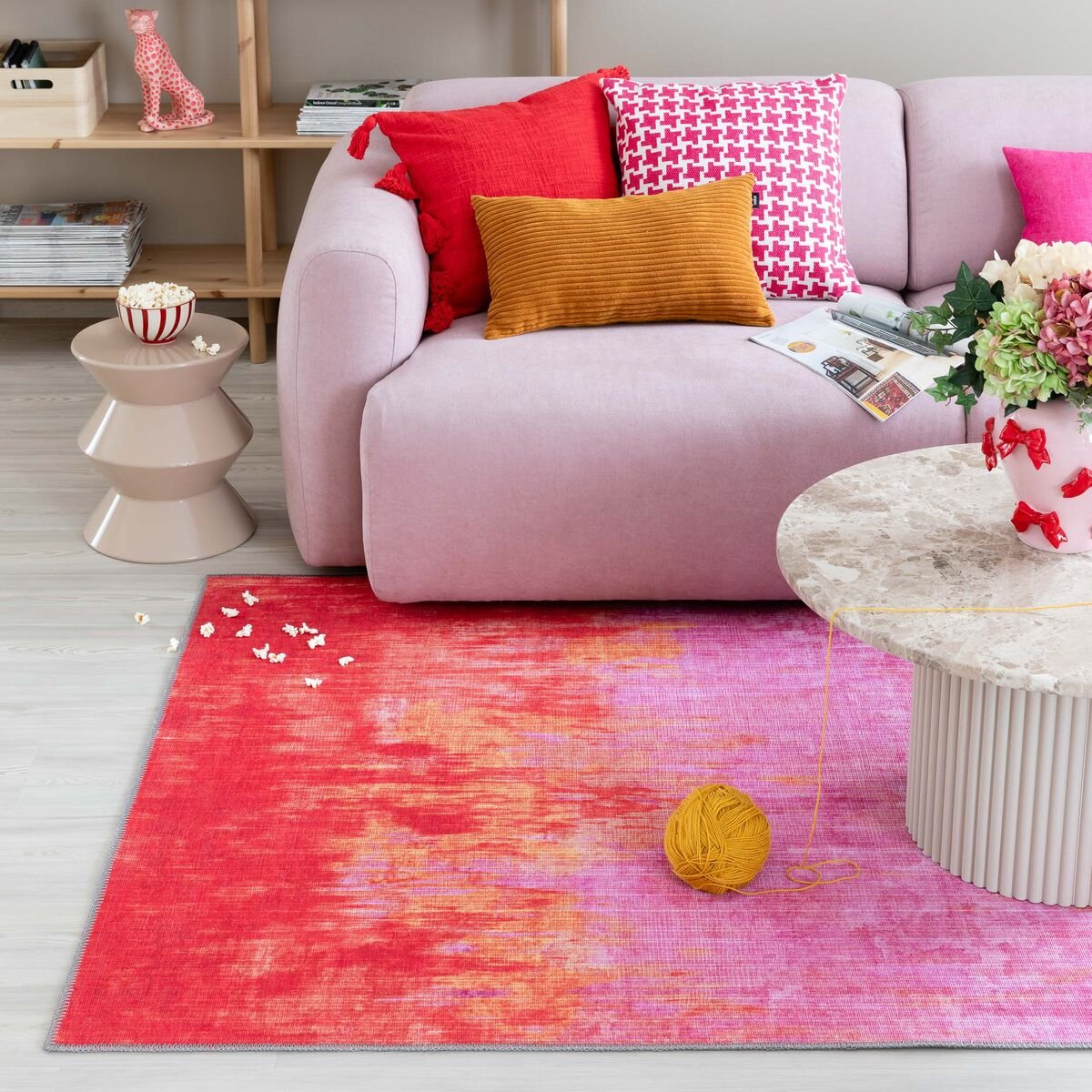 Sorbetti matto 160x230 cm pinkki