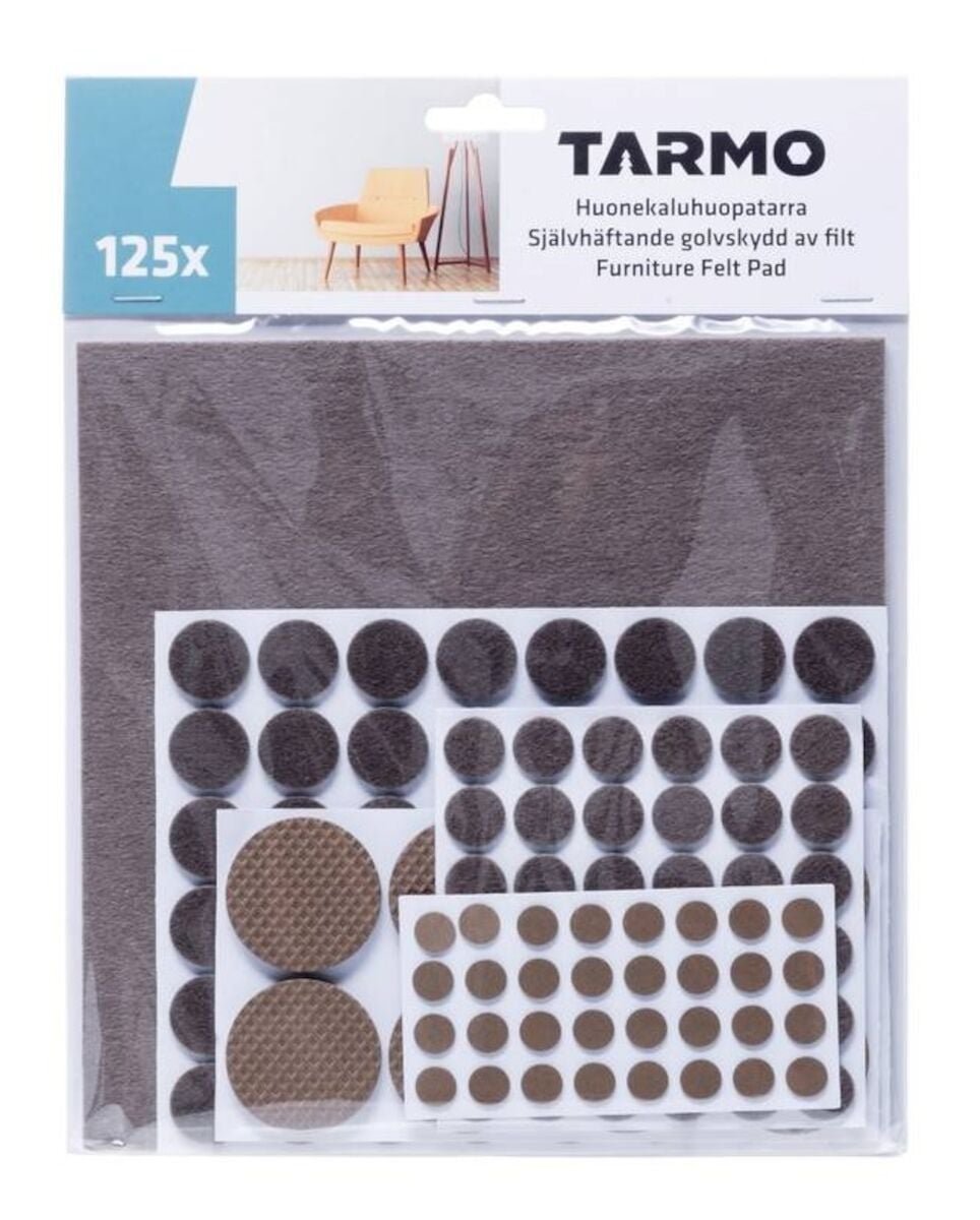 Tarmo huopatarra 125 kpl, ruskea