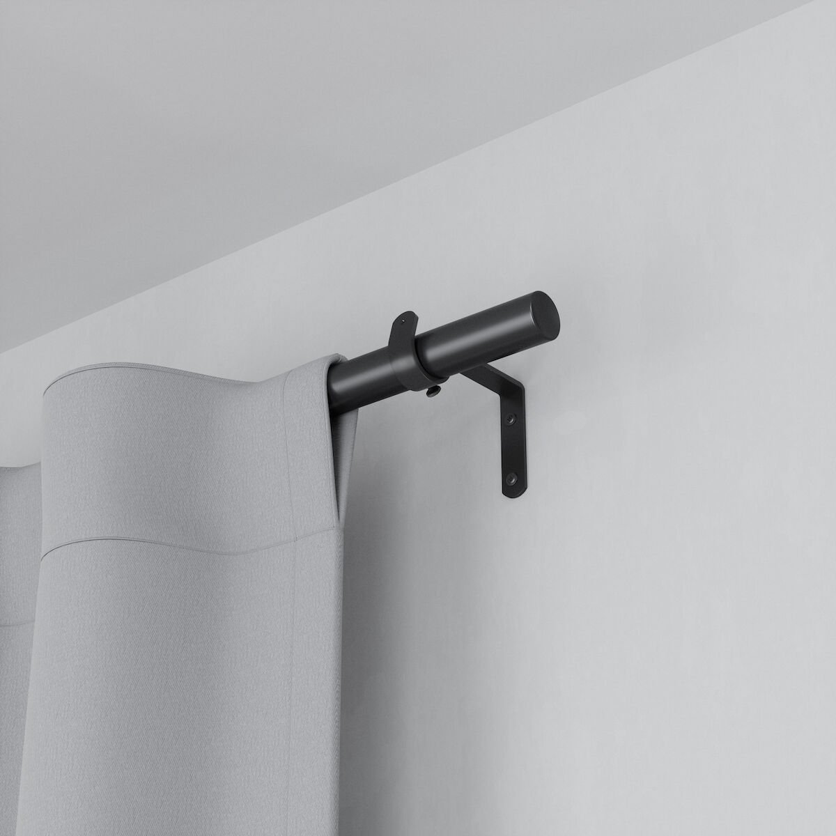 Umbra Zen säädettävä verhotanko 81-163cm mattamusta
