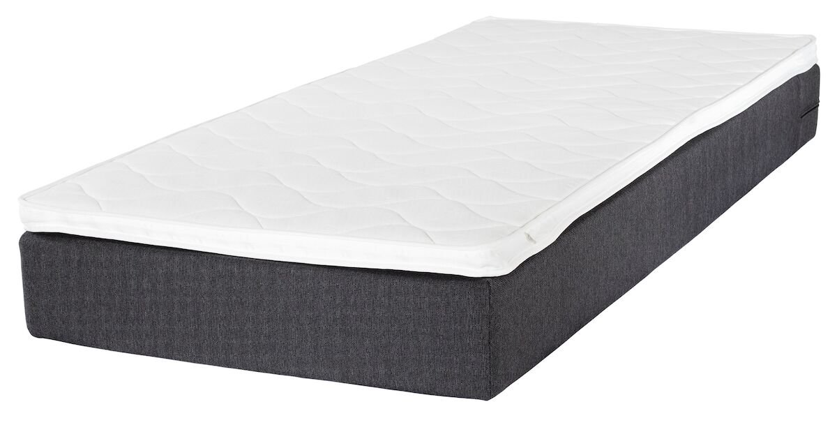 Unia Pronssi joustinpatjapaketti 80x200 cm tummanharmaa, 5 cm prof vm petauspatj