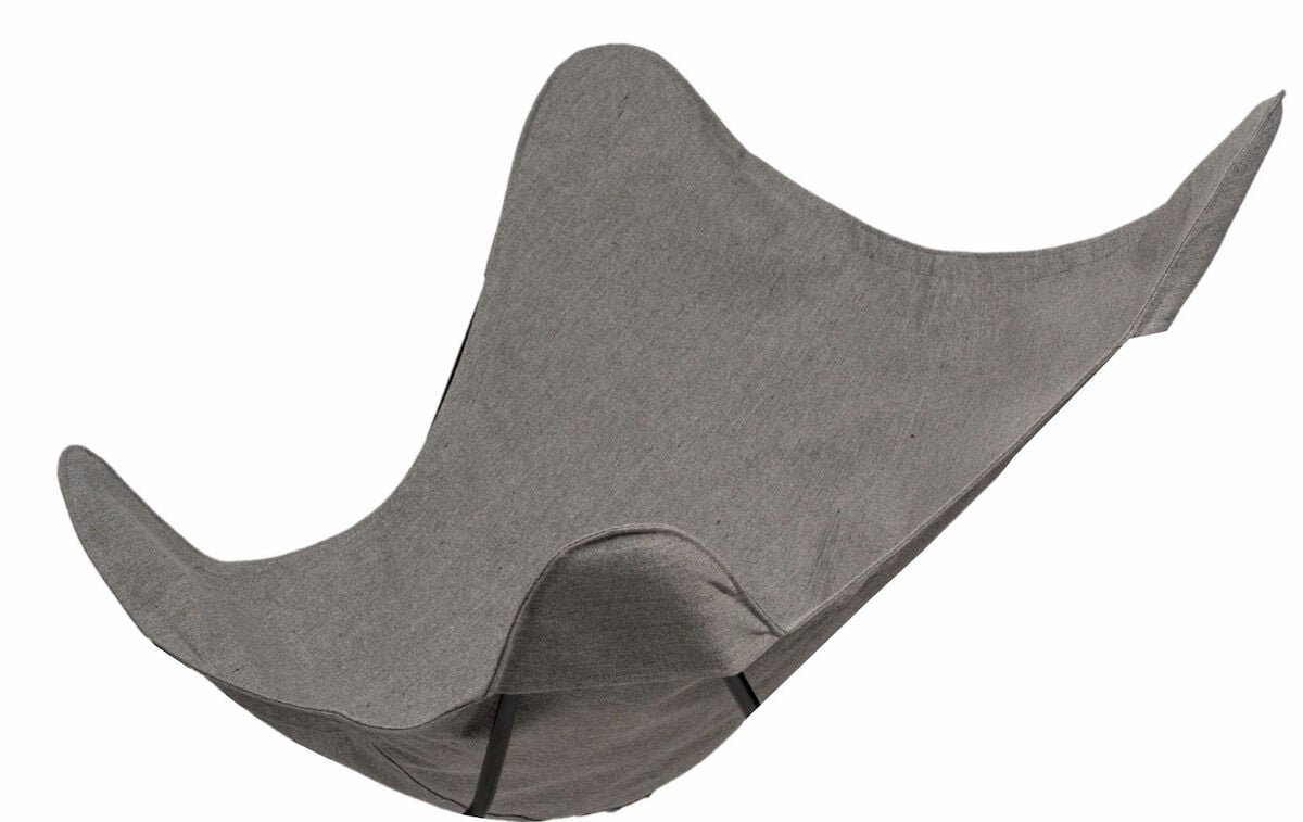 Varax lepakkotuolin kangas 85 cm 29A harmaa