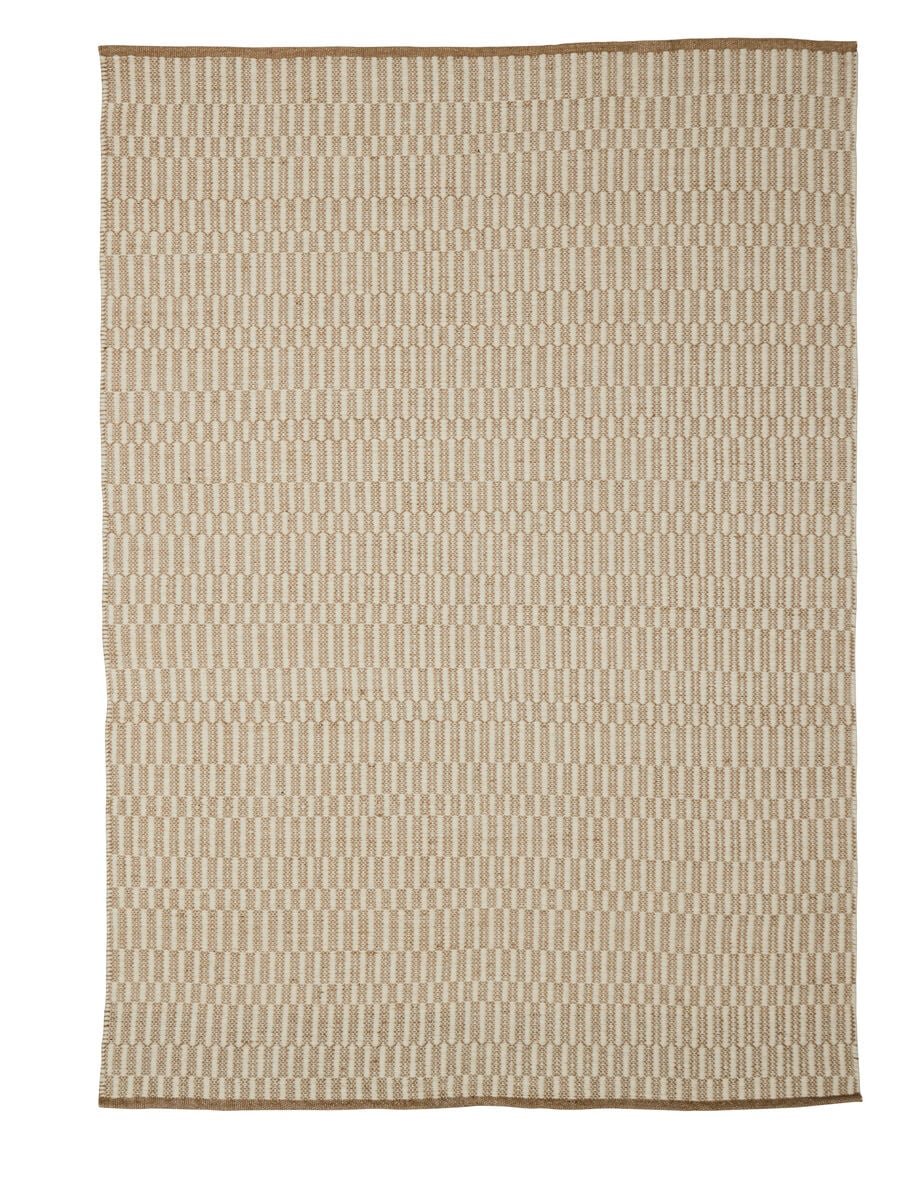 Vaski villamatto 80x200 cm lvalk/valkoinen