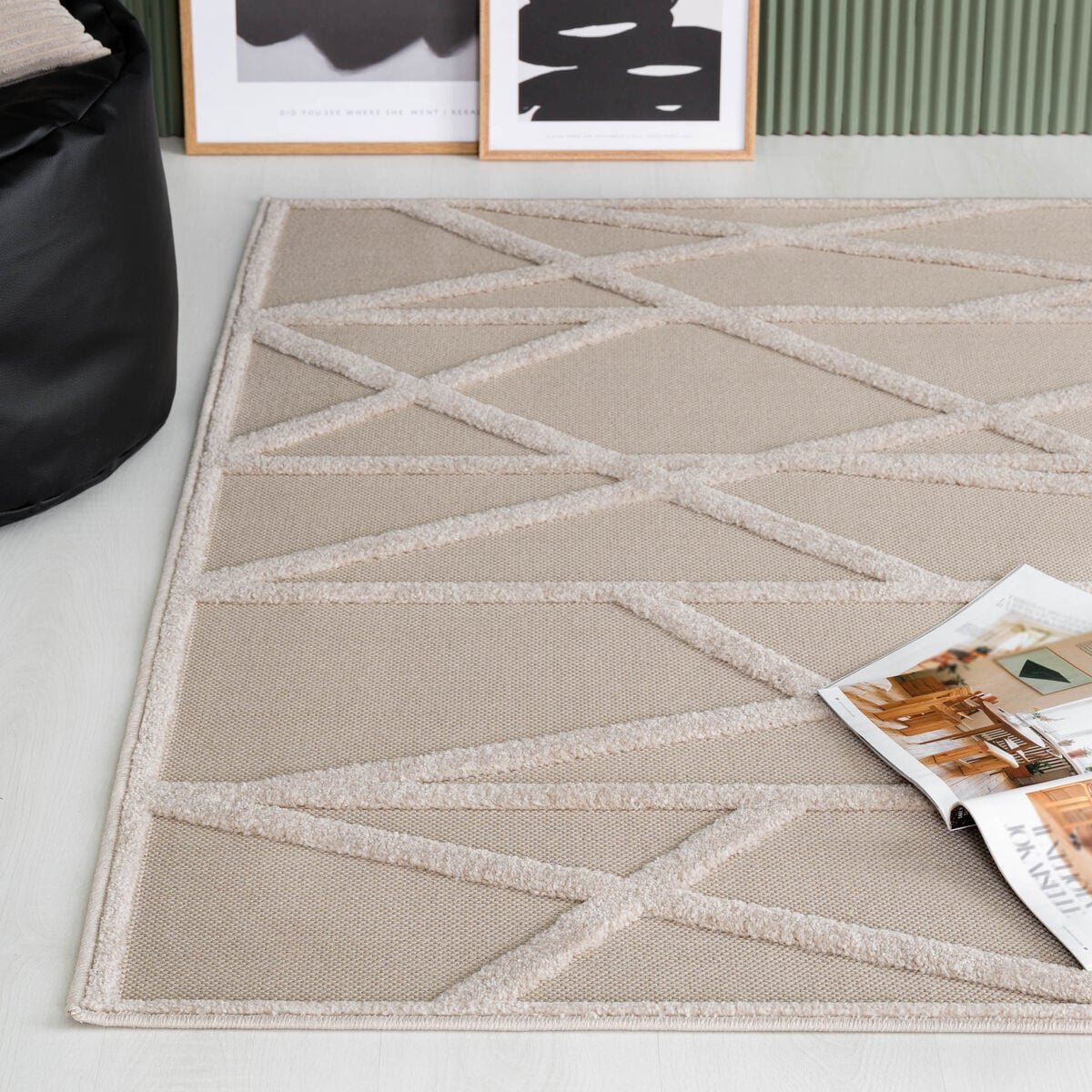 Vivia matto 80x230 cm beige