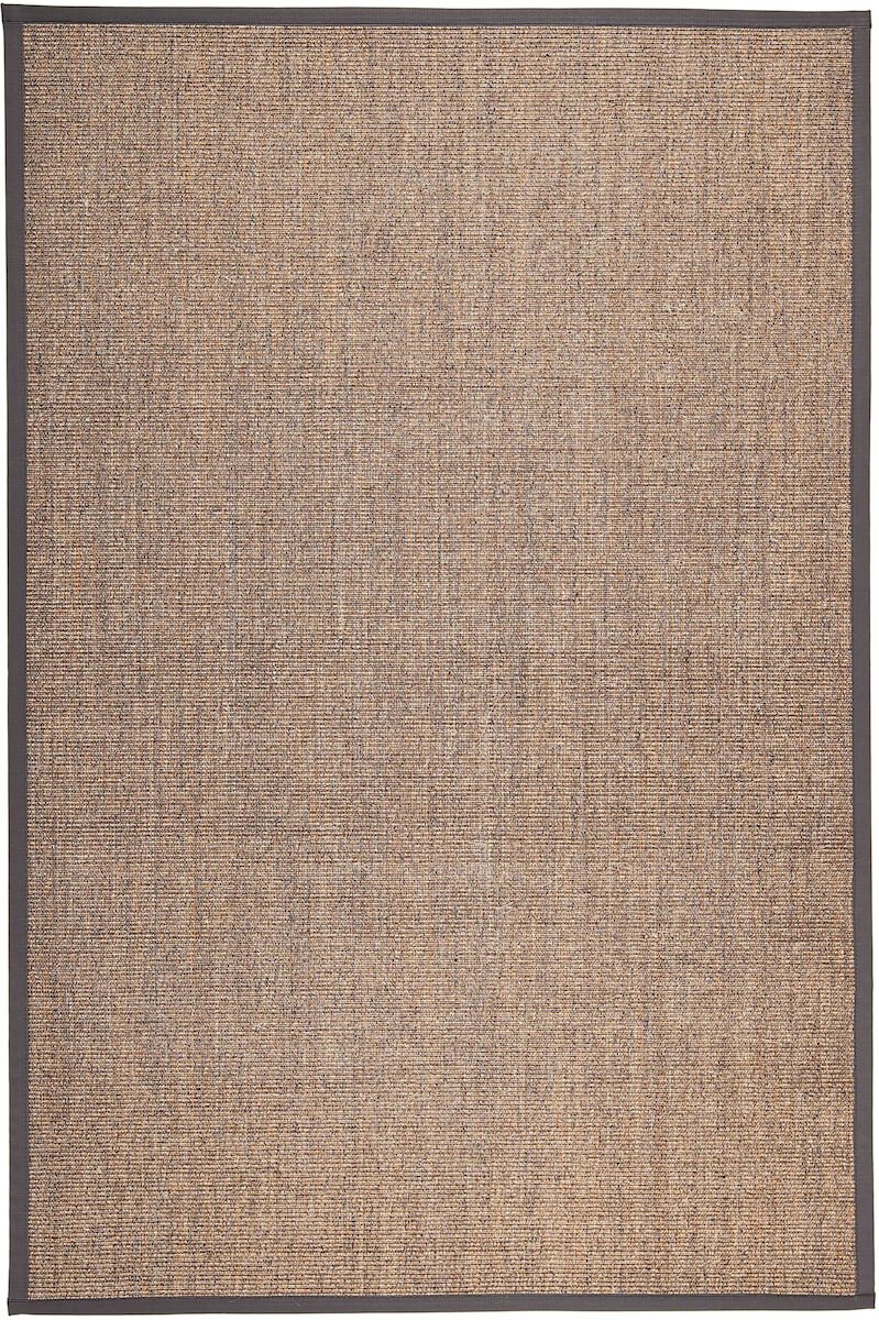 VM Carpet Sisal matto 133x200 cm harmaa mix, 70 mm kanttaus