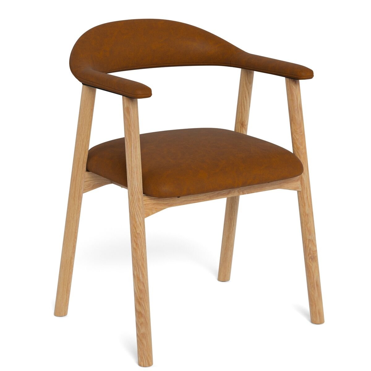 Wileda tuoli konjakki Kentucky 9/ öljytty tammi