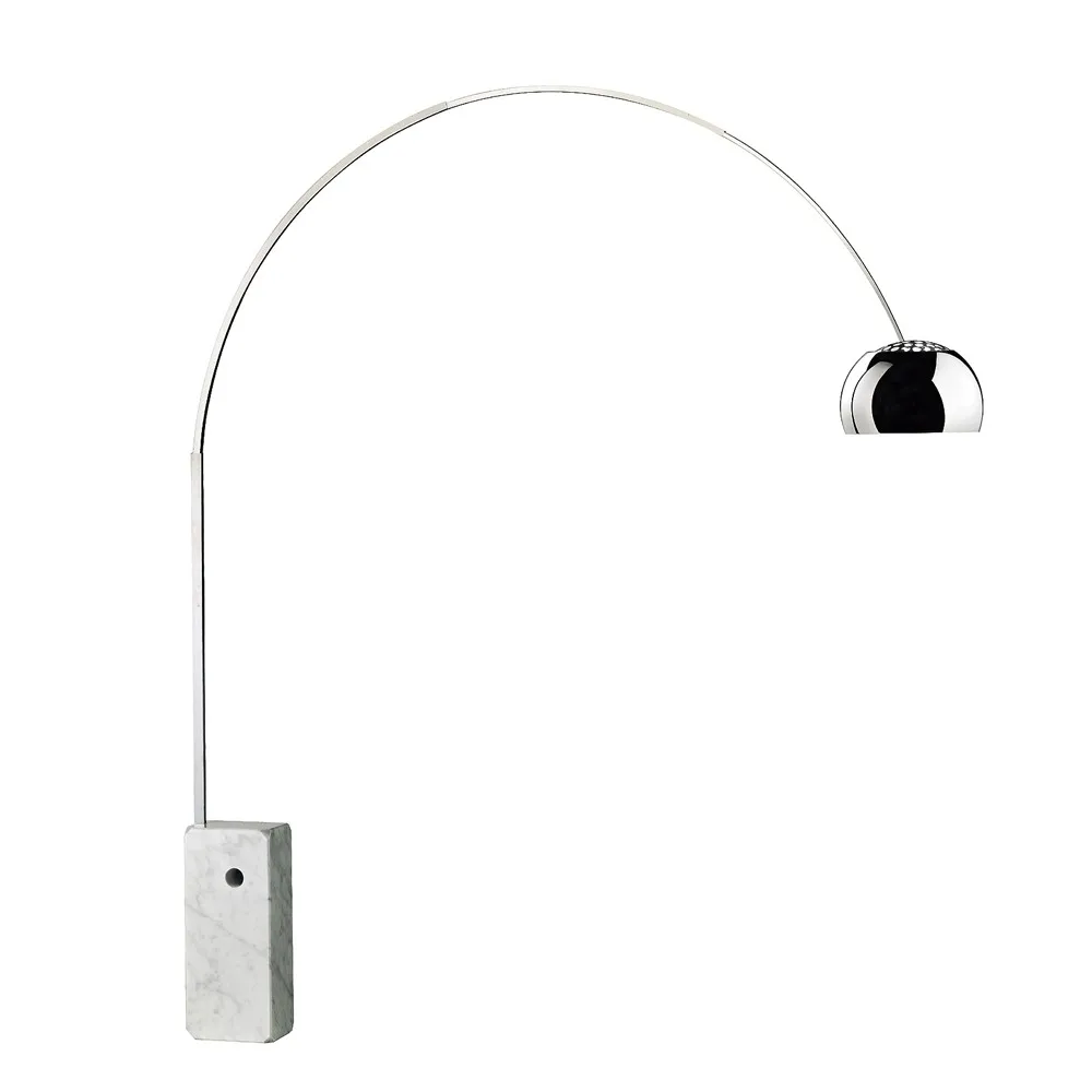 Flos Arco lattiavalaisin Kromijalka, carraramarmoria