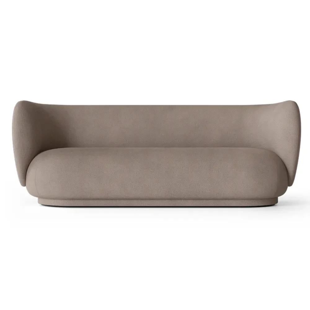 Ferm Living, Rico 3-istuttava sohva Brushed - Warm Grey