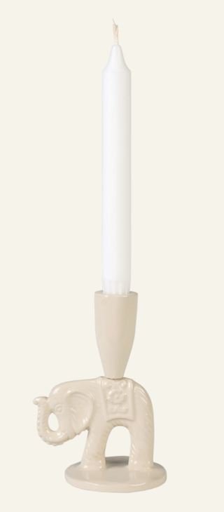 Lucky kynttilänjalka beige