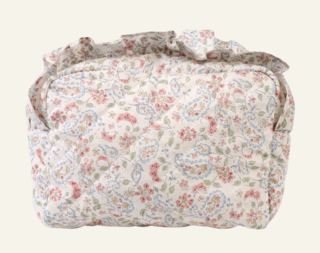 Cara ruffle toilettilaukku moniväri