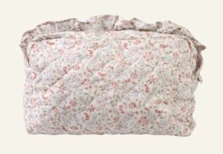 Cara ruffle large toilettilaukku moniväri