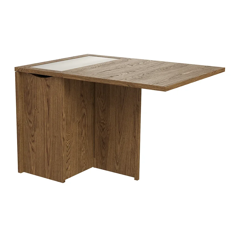 Skovby, Sm101 Pöytä lakattu saksanpähkinä 80-109(178)x40x74 cm