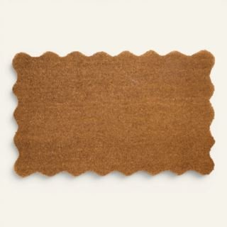 Coir scallop Ovimatot luonnonväri