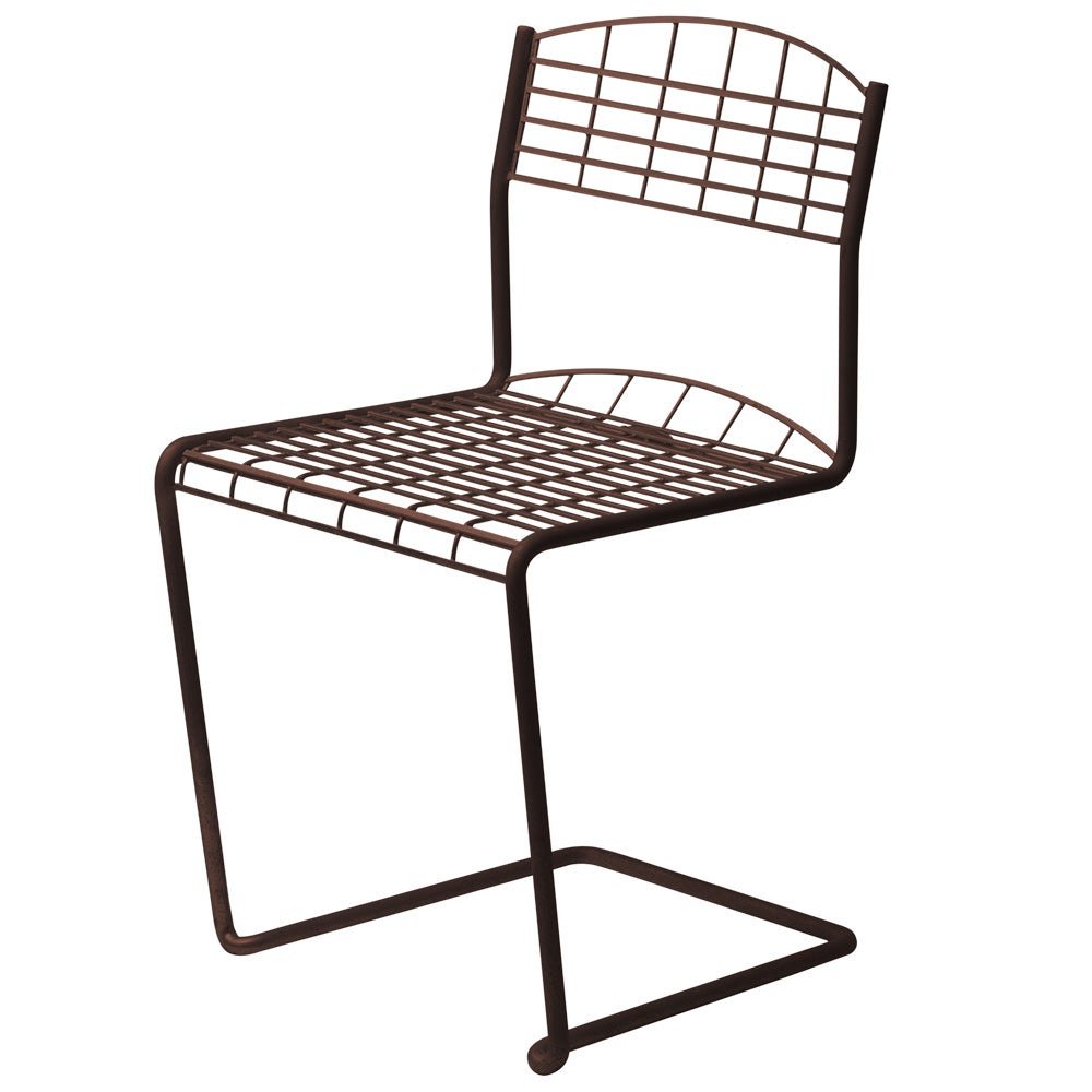 Grythyttan Stålmöbler, Tuoli High Tech Chestnut