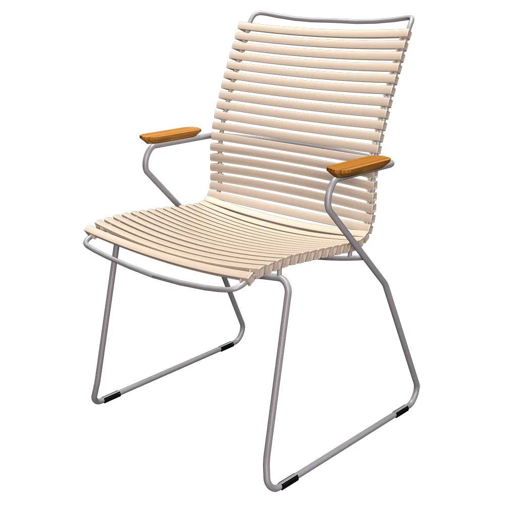 Houe, CLICK Nojatuoli korkea selkänoja beige
