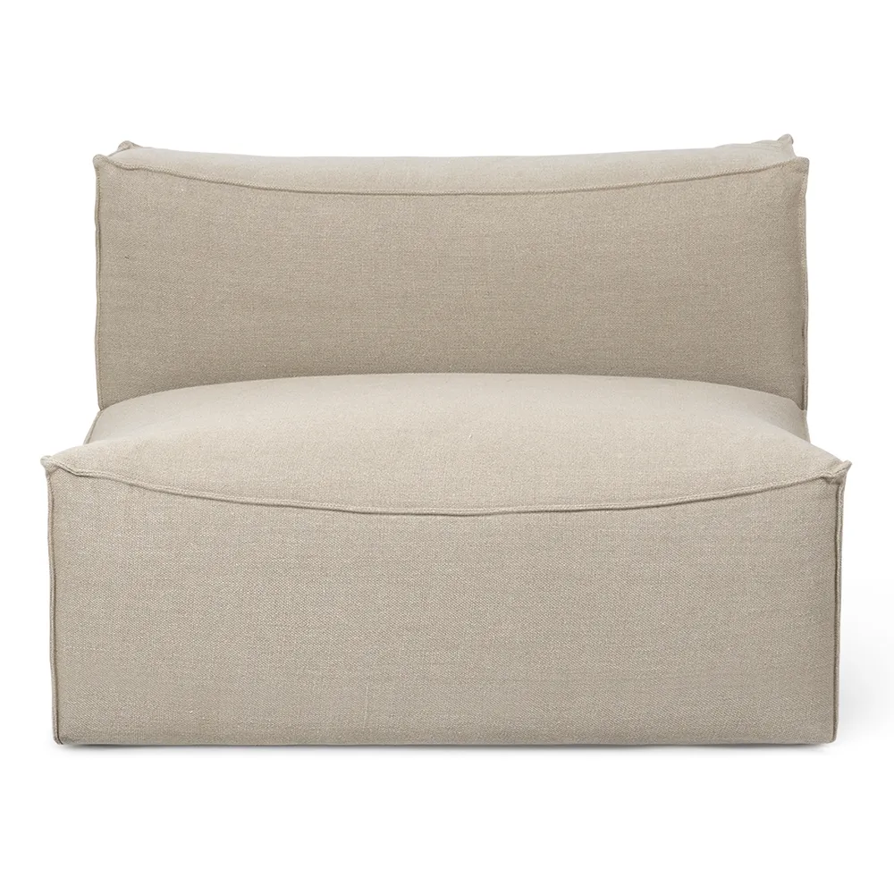 Ferm Living, Catena Sofa Center L100 - Rich Linen - Natural