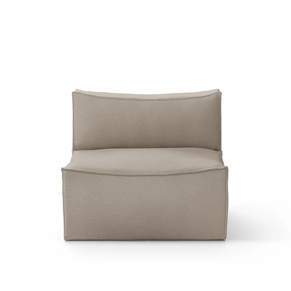 Ferm Living, Catena Sofa Center S100 - Cotton Linen - Natural