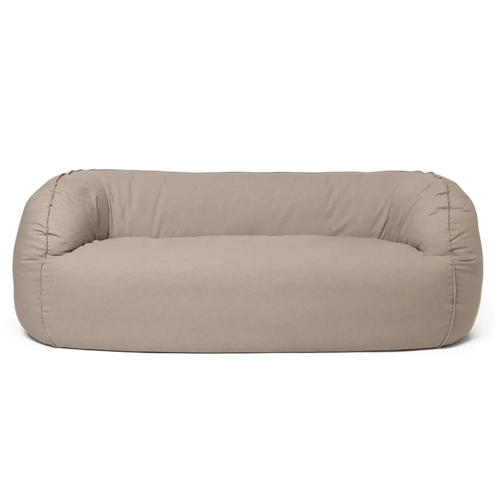 Ferm Living, Melkein 2-istuttava sohva - Re-Cotton - Natural