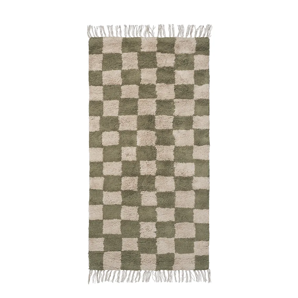 Ferm Living, Pestävä Matto Mara Elm Green