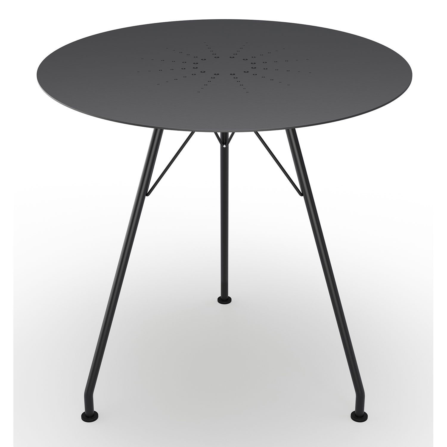 Houe, Circum pöytä 74 cm musta alumiini
