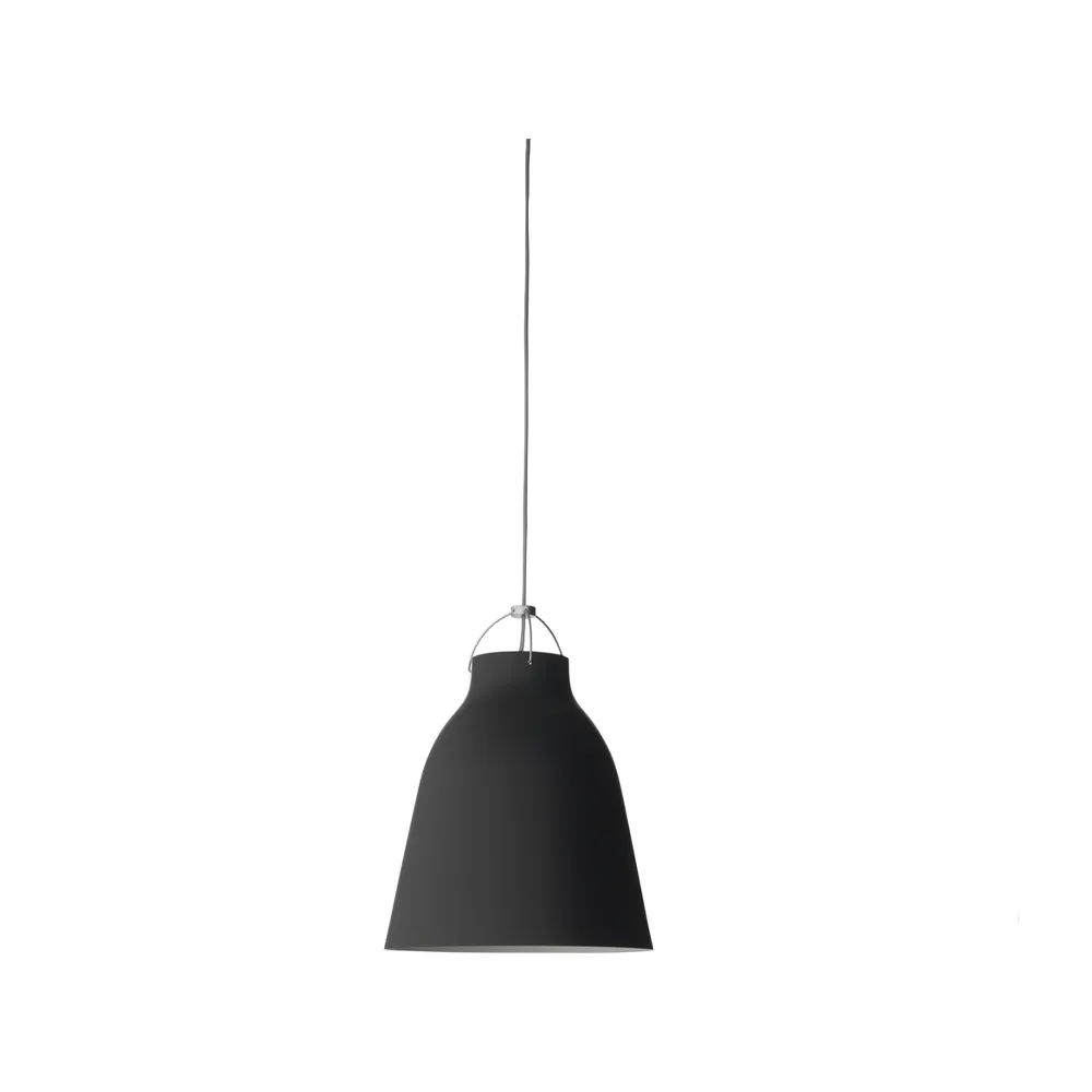 Fritz Hansen Caravaggio P3 -kattovalaisin, matta Musta