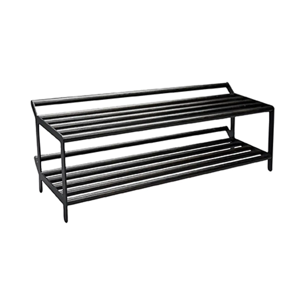 Essem Design, Tamburin Kenkähylly 60 cm Mustaksi petsattu tammi Musta