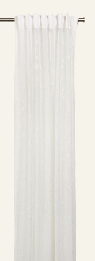 Ester verho luonnonvalkoinen