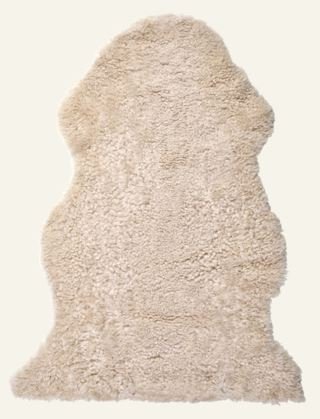 Curly lampaantalja luonnonväri