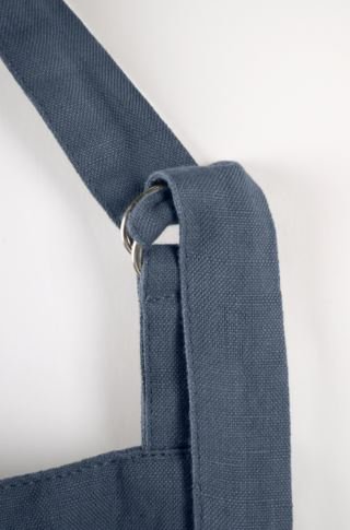 Linen esiliina sininen