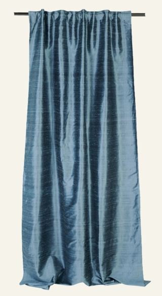 Mulbury silk verho sumuinen sininen