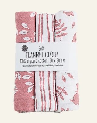 Forest Flanell flanelliliinat roosa