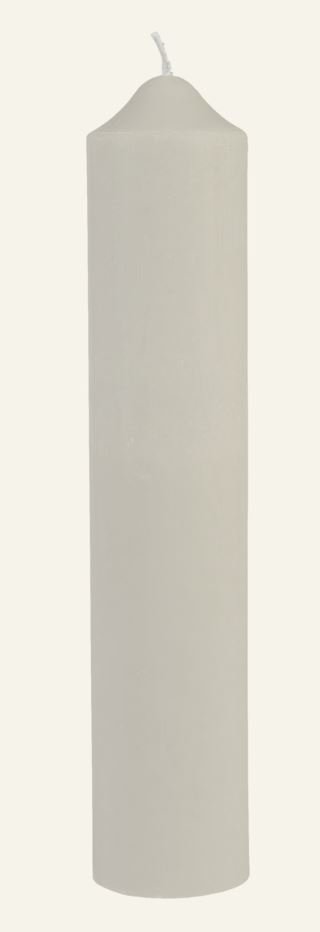 Premium kruunukynttilä beige