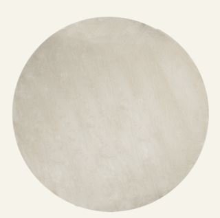 Soft pyöreä matto vaalean beige