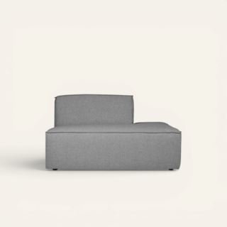 Isa moduuli avoin pää oikea harmaa