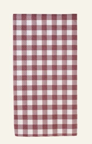 Netti servetit viininpunainen