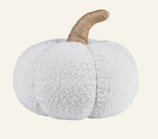 Pumpkin koristetyyny luonnonvalkoinen