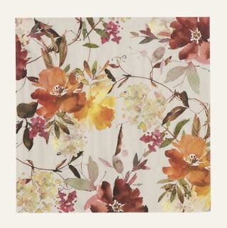 Autumn flowers paperiservetit moniväri
