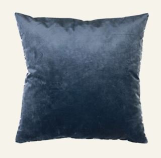 Mali koristetyynynpäällinen tummansininen