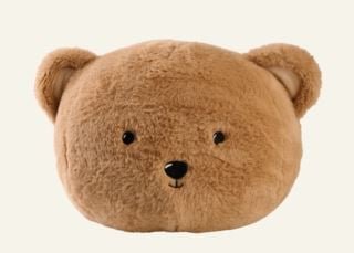Teddy koristetyyny ruskea