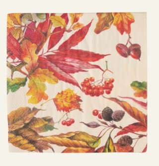 Fall colours paperiservetit moniväri/oranssi