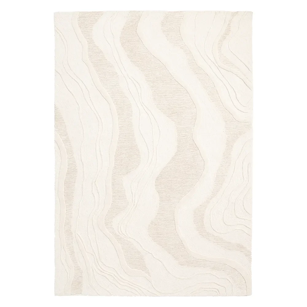 By-Boo, Matto Soil 190x290 cm Off-White